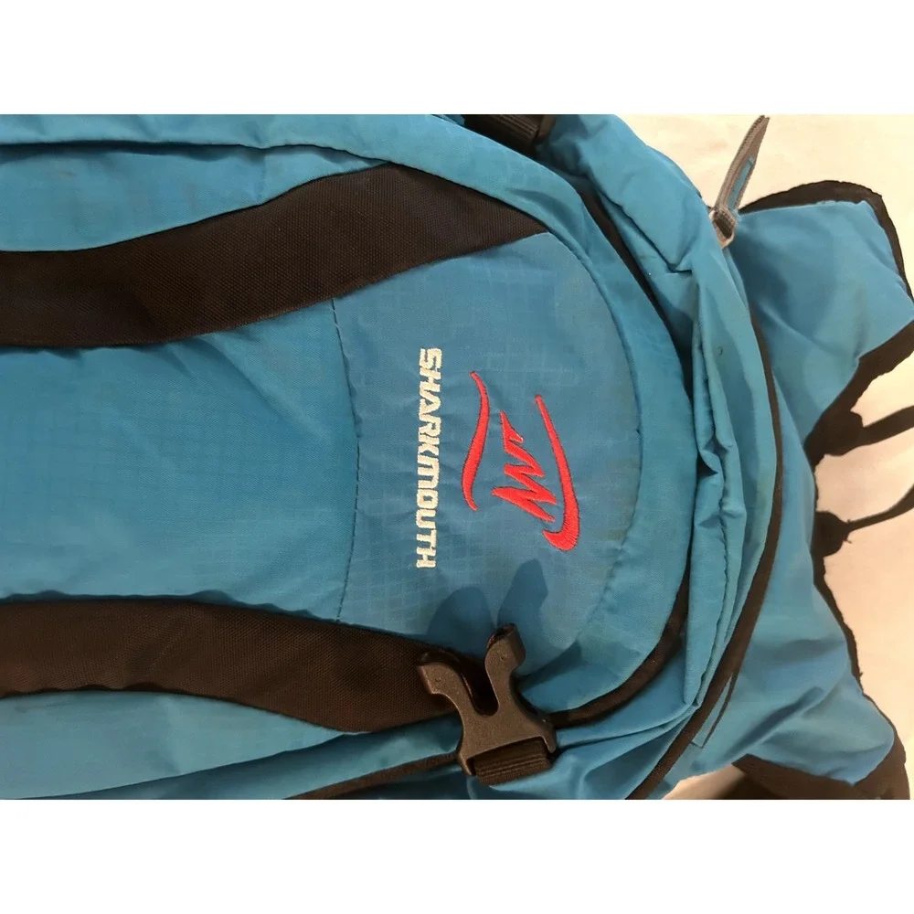 Sharkmouth Hiking Hydration Backpack‎ Pack 2.5 Liter Water Bladder Blue